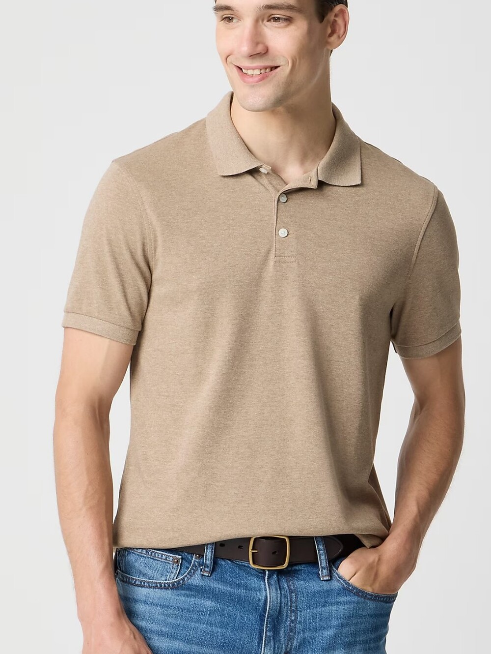 J. Crew Men's Soft-Touch Polo Shirt New Size Large
